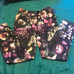 Ted Baker London Ethereal Floral Posie Print Trouser